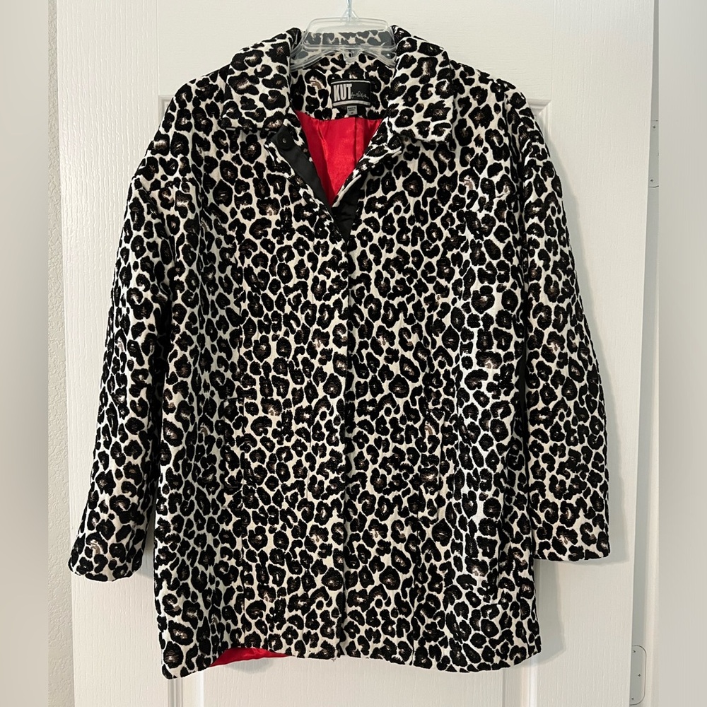 Women’s KUT from the Kloth Leopard Print Jacket